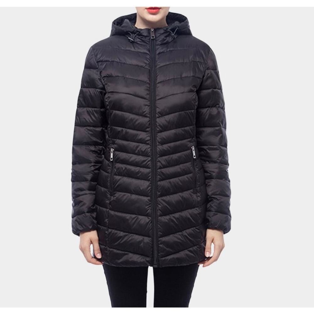 Rokka & Rolla womans light weight long coat S 4-6